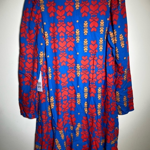 NWT Never Fully Dressed Taylor Heart Keyhole Print Mini Shift Dress size size 6 - Picture 6 of 10